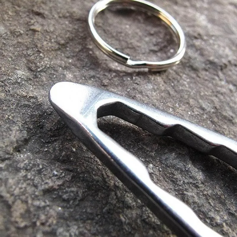 Stainless Steel Camping Wrench Tool - Multi-Functional Outdoor Utility Tool