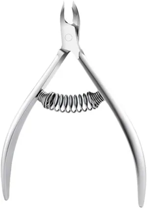 Stainless Steel Cuticle Trimmer And Nail Clipper Precise Grooming Tool For Cuticles And Nails Ergonomic Design For Comfort Easy To Use And Clean Ideal For Professional And Home Manicure