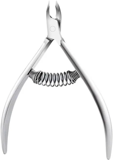 Stainless Steel Cuticle Trimmer And Nail Clipper Precise Grooming Tool For Cuticles And Nails Ergonomic Design For Comfort Easy To Use And Clean Ideal For Professional And Home Manicure