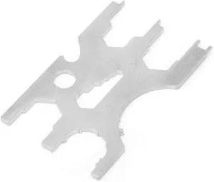 Stainless Steel Diving Multi Tool, Repairing Equipment, Credit Card Kits, Made 316 Stainless Steel Material, Anti Rust and Sturdy, Sturdy and Long Service Life,