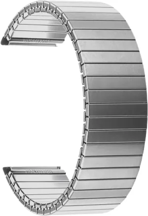 Stainless Steel Elastic Watch Band Metal Elastic Extension Band 20mm 22mm Unisex Suitable for Smart Watch Quartz Watch Replacement Wristband