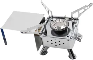 Stainless Steel Mini Cassette Stove Folding Camping Gas Cooker Portable Outdoor Picnic Stove