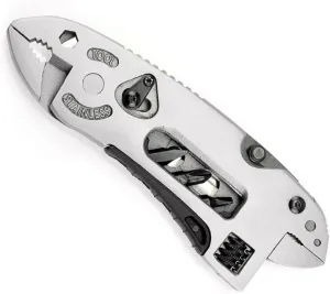 Stainless Steel Multi Tool Wrench Tool Wrench Wire Cutter Survival Emergency Kit
