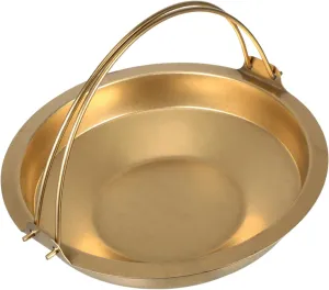 Stainless Steel Pan Multi Functional Sukiyaki Pot for Outdoor Hot Pot Cooking Even Heating Design Generous Capacity for Family Gatherings and Camping