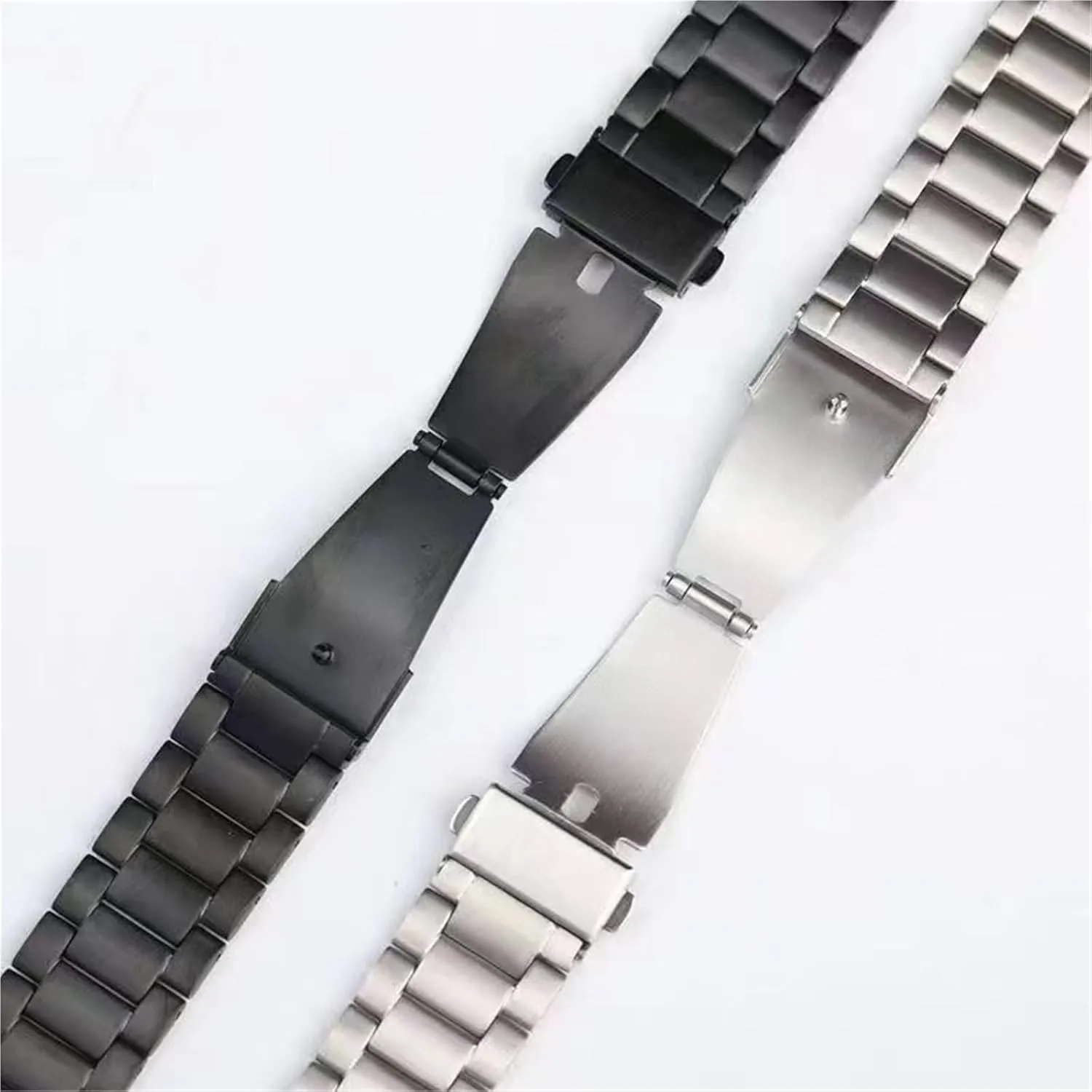 Stainless Steel Quick-release Watch Strap 18mm 20mm Metal Universal Replacement Wristband