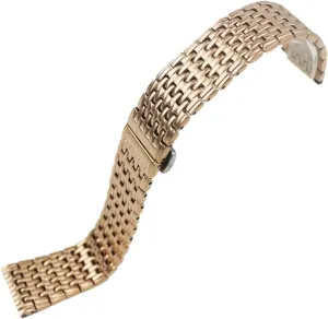 Stainless Steel Replacement Watch Strap 18mm 20mm 22mm Watch Strap Universal Watch Strap for Men Women Solid Folding Buckle Wristband