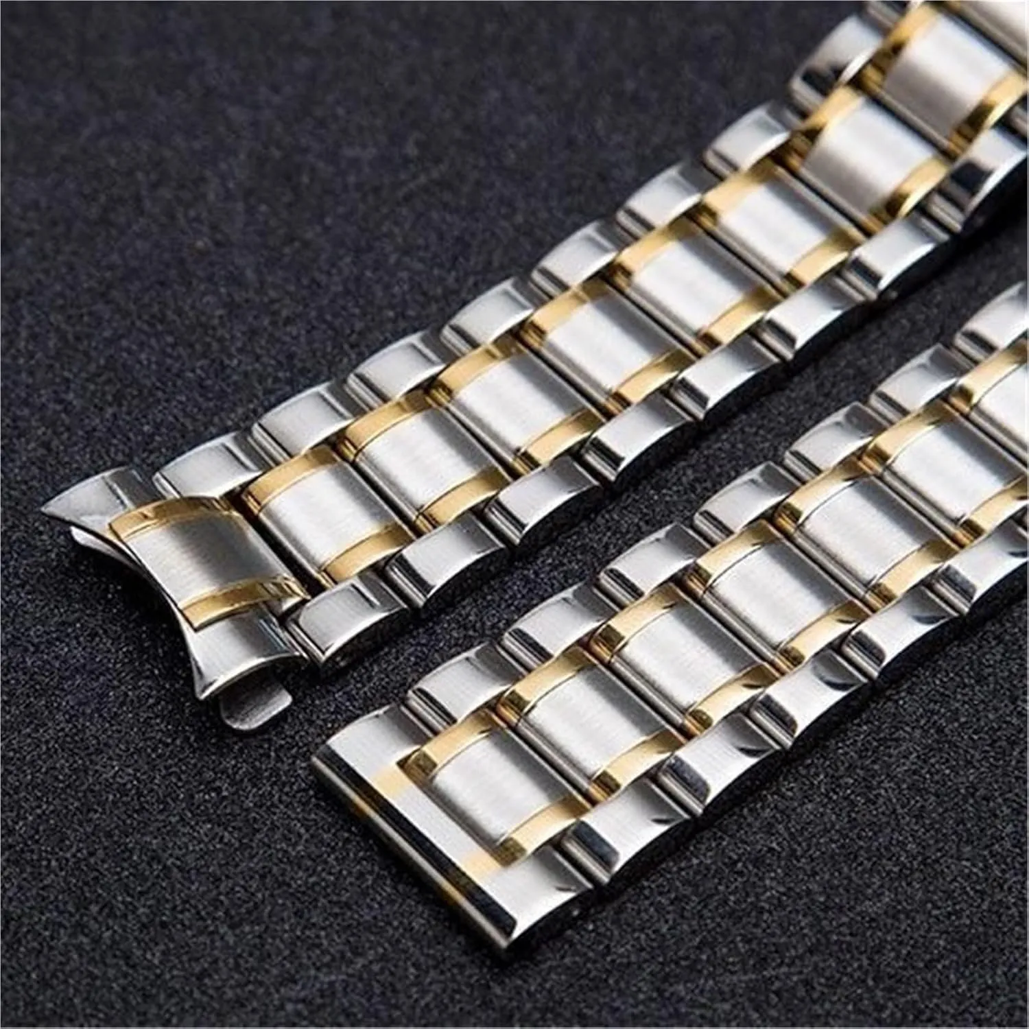 Stainless Steel Watch Band 18mm 20mm Universal Replacement Watch Band for Smart Watch Quartz Watch