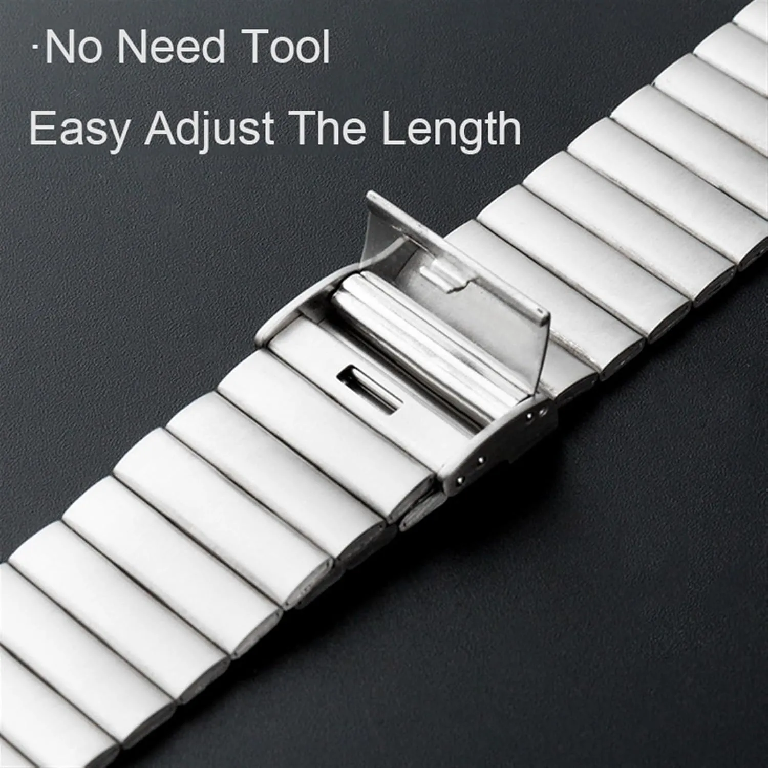 Stainless Steel Watch Band Quick Release Metal Watch Band 20mm 22mm Universal Wristband for Smart Watch Quartz Watch