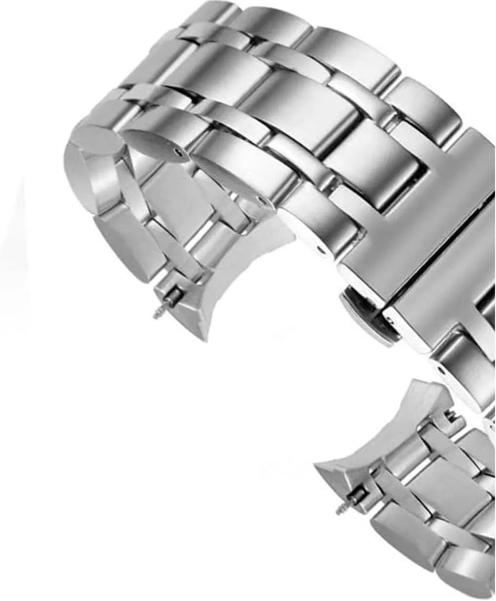 Stainless Steel Watch Strap For Tissot T035 T035407 T035439 Bracelets With Folding Buckle Replacement Watch Accessories