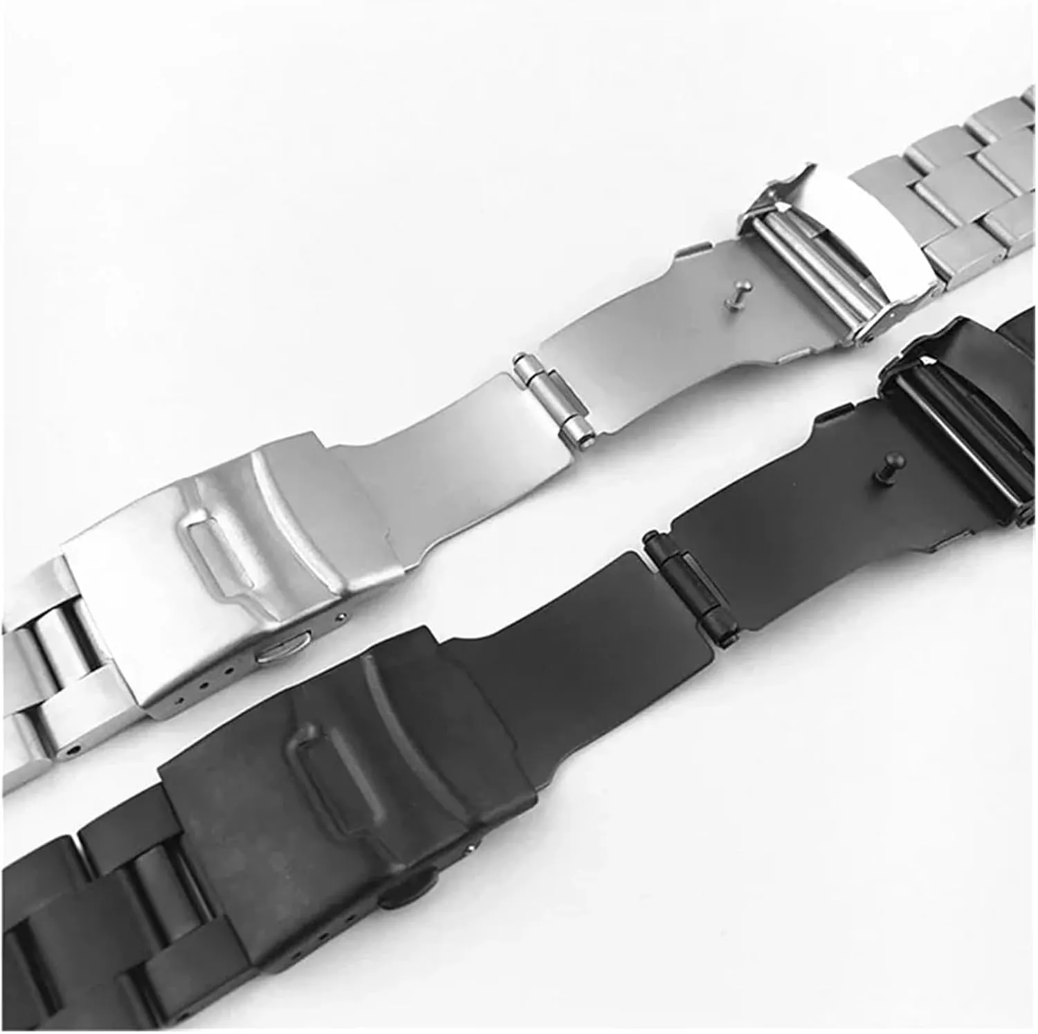 Stainless Steel Watch Strap Metal Replacement Watchbands 20MM 22MM Men Woman Universal Quick Change Strap
