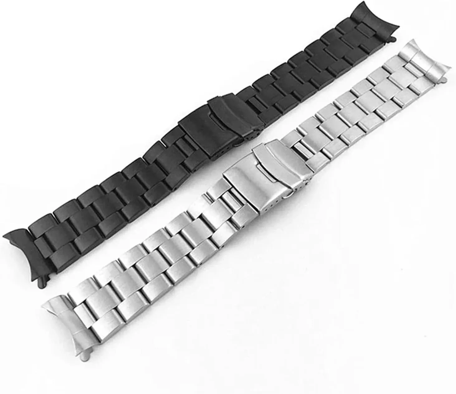 Stainless Steel Watch Strap Metal Replacement Watchbands 20MM 22MM Men Woman Universal Quick Change Strap