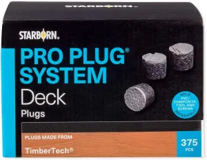 Starborn Pro Plugs for TimberTech Tigerwood Decking - 375 Count
