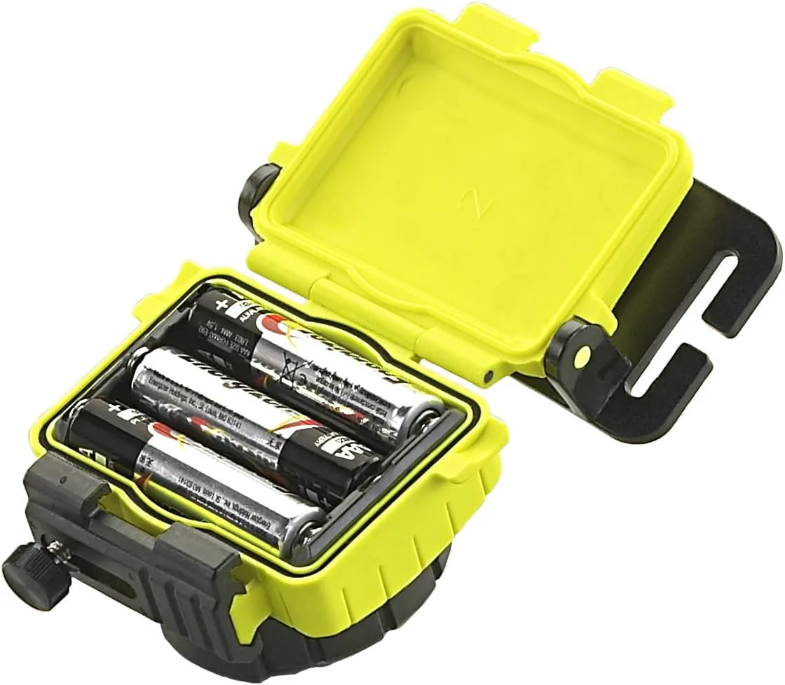 Streamlight 61607 Double Clutch with Alkaline Batteries Headlamp Yellow