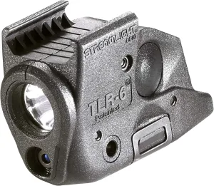 Streamlight 69291 TLR-6 100-Lumen Tactical Weapon Light with Integrated Red Aiming Laser Designed Exclusively and Solely for Select Springfield Armory XD, XDE, and XDM Railed Handguns, Black