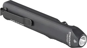 Streamlight 88810 Wedge 300-Lumen Slim Everyday Carry Flashlight, Includes USB-C Cable and Lanyard, Black