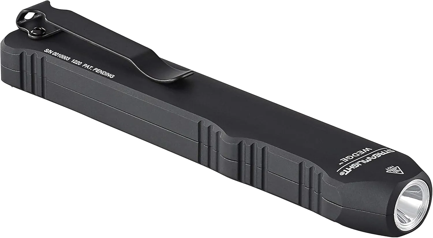 Streamlight 88810 Wedge 300-Lumen Slim Everyday Carry Flashlight, Includes USB-C Cable and Lanyard, Black