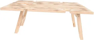 Sturdy Camping Table Folding Picnic Table for Home Easy Install Carbon Black