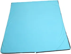 Summer Adult Sleeping Bag XL Size Warm Weather Hiking Bag Fleece Lined Lightweight Sky