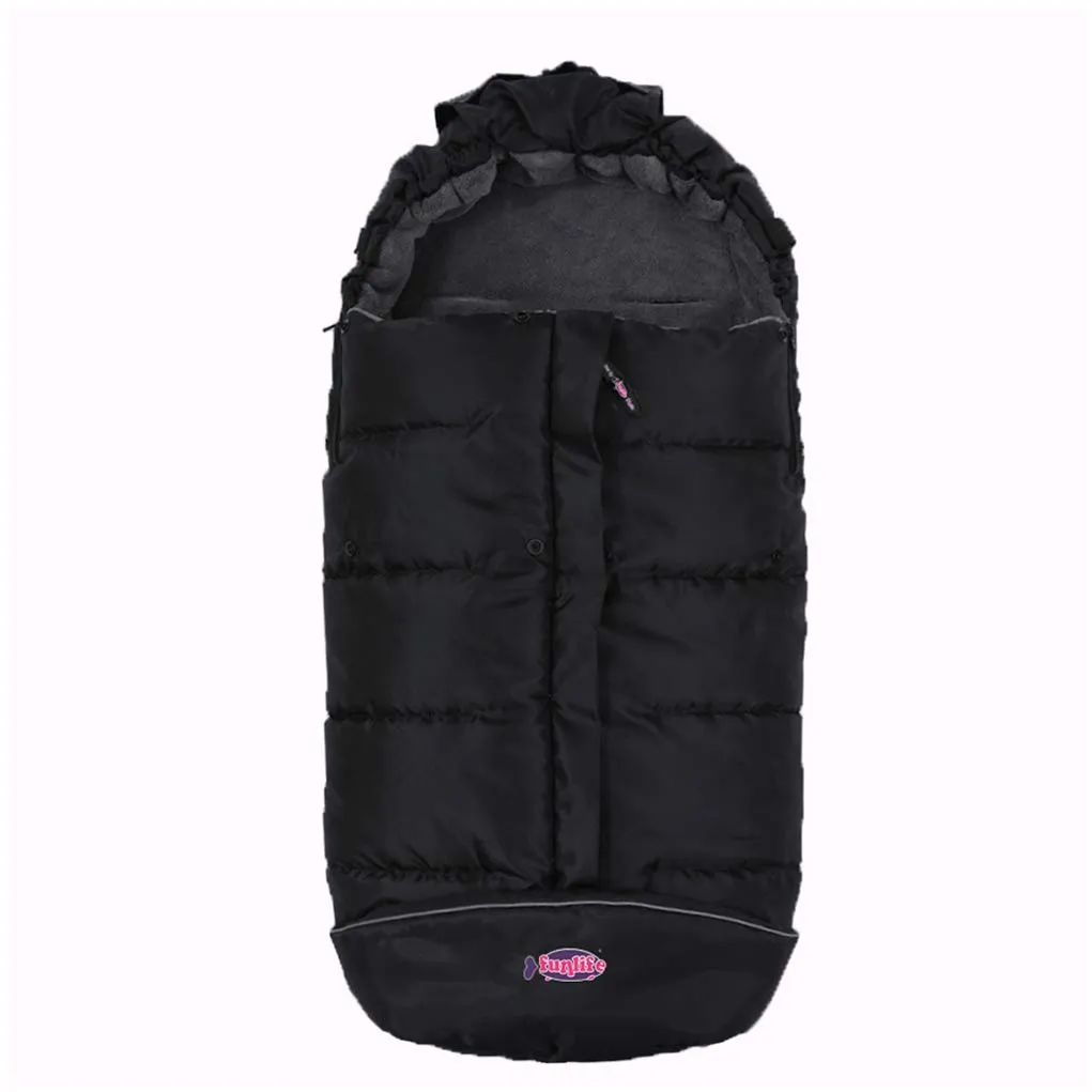 Sunday Anti-kick Stroller Blanket, Universal Footmuff Cosy Toes Buggy Pushchair Sleeping Bag - Waterproof, Anti-Slip, Extendable, Multifunction Winter Cover
