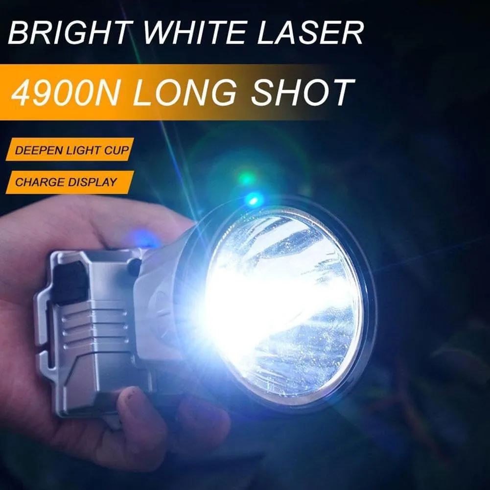 Super Bright Rechargeable High Power Headlamp,Motion Sensor Headlight Spotlight Waterproof Outdoor,LED Head Lights Forehead Flashlight for Camping Running