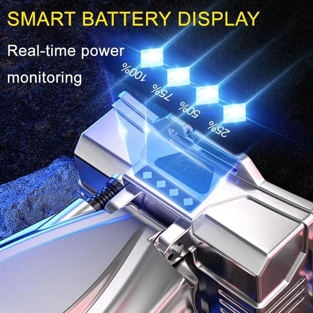Super Bright Rechargeable High Power Headlamp,Motion Sensor Headlight Spotlight Waterproof Outdoor,LED Head Lights Forehead Flashlight for Camping Running