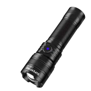 Superfire L16-T Rechargeable Telescopic Flashlight