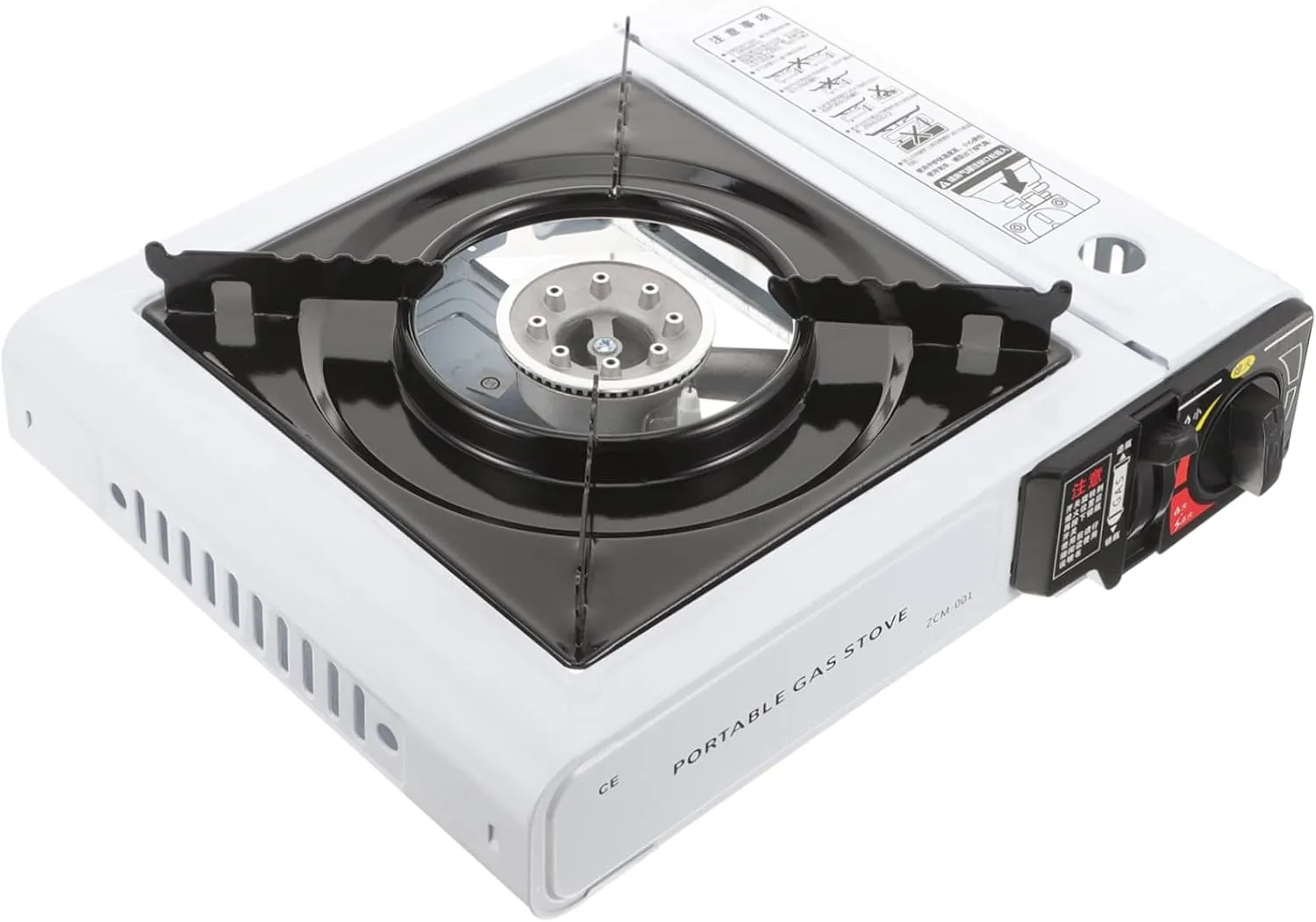 SUPVOX Compact Gas Stove Outdoor Accessory Reusable Wok Stove for Barbecue Camping