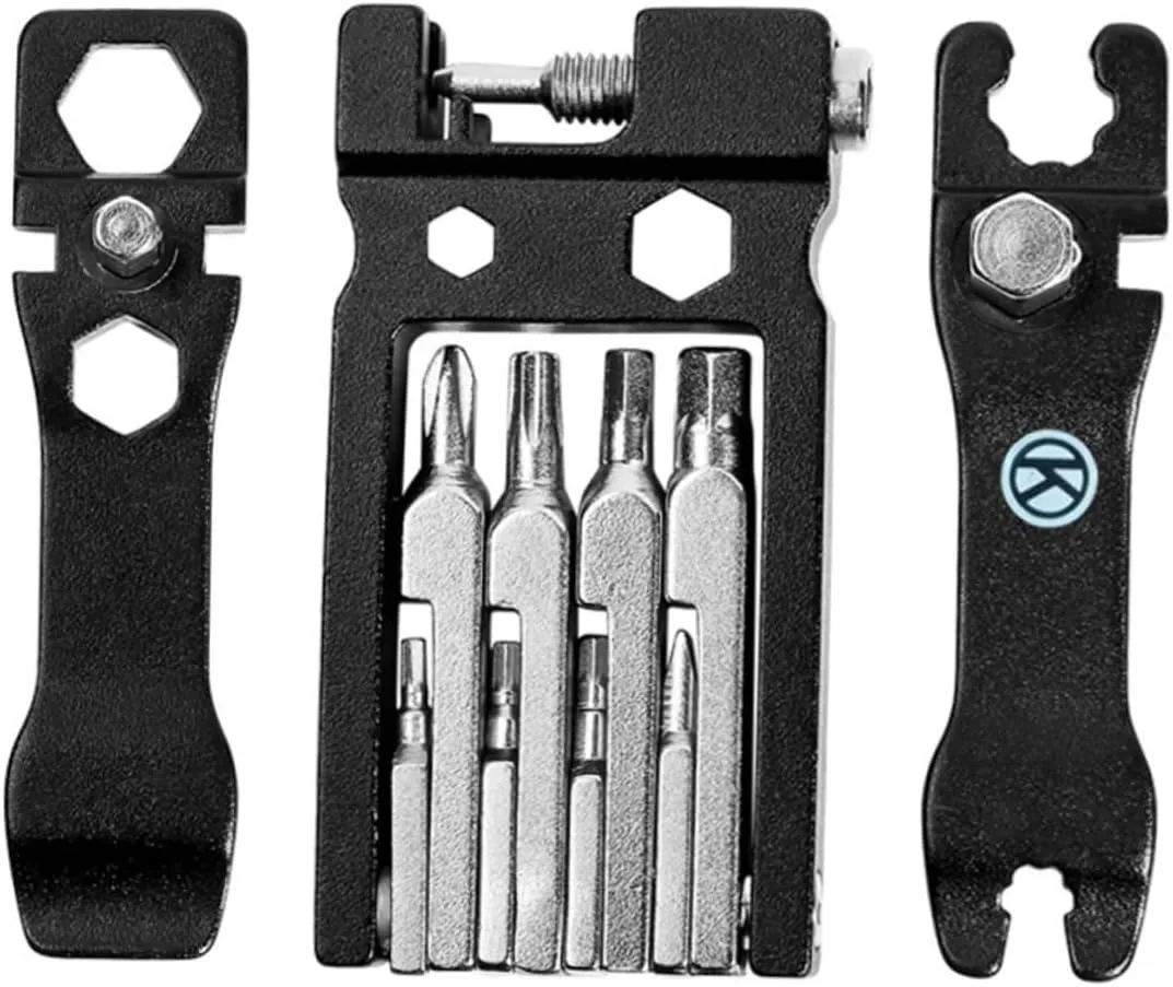 SUPVOX Folding Multi Tool Versatile Bike Repair Tool Kit for Cycling Home Furniture Compact Portable Design for Easy Storage Go Fixes for Family Friends