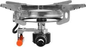SUPVOX Lightweight Outdoor Portable Gas Stove Foldable Camping Cooking Stove with Electronic Ignition Compact and Efficient Gas Heater for Camping