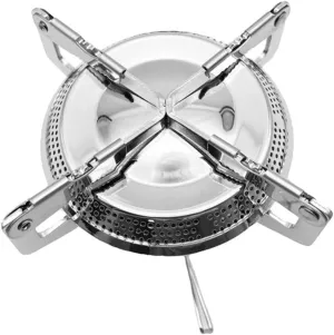 SUPVOX Small Camping Stove Portable Propane Stove Burner for Hiking Backpacking and Outdoor Cooking