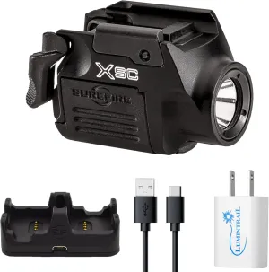 SureFire XSC Sig Sauer P365 Tactical Light Micro-Compact Flashlight Bundle with a Wall Adapter