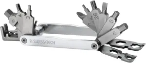 SWISS TECH ST235060 Bicycle Multi-Tool Kit (20-in-1) for Bike Repair, Sports, Camping (Single Pack)