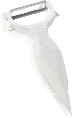 Swissmar Borner V-2007 Veg'Art Prep Tool with Detachable Grater, White