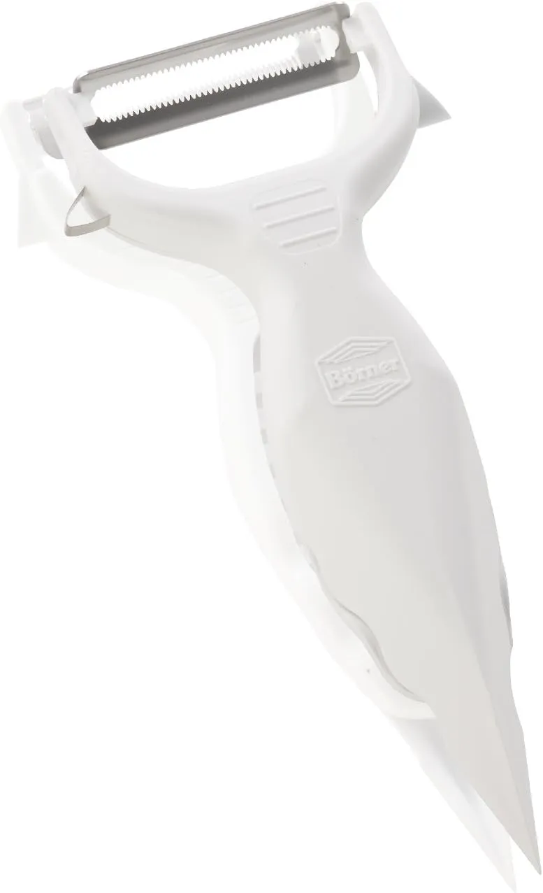 Swissmar Borner V-2007 Veg'Art Prep Tool with Detachable Grater, White