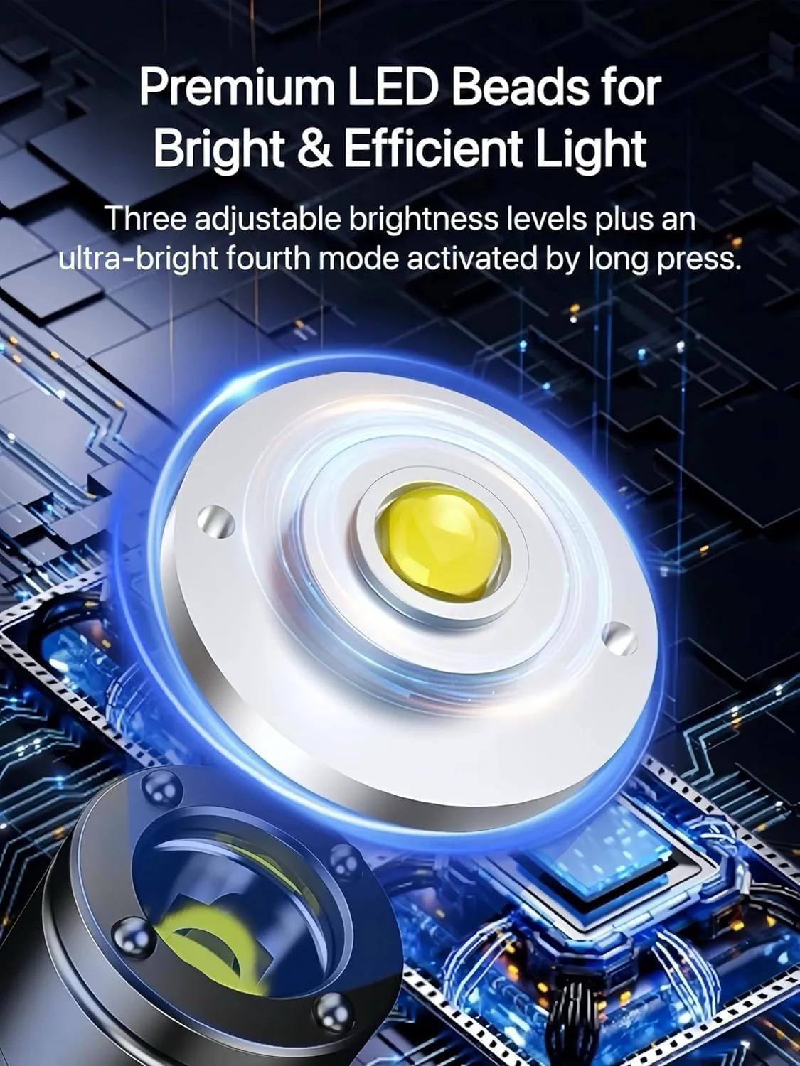 Taclite Mini – The Ultimate Everyday Micro Tool, TacLite Flashlight, Rechargeable LED Magnetic Super Bright Tactical Flashlight High Lumens, Dual Light System,3 Brightness,Waterproof (MIX 2PC)