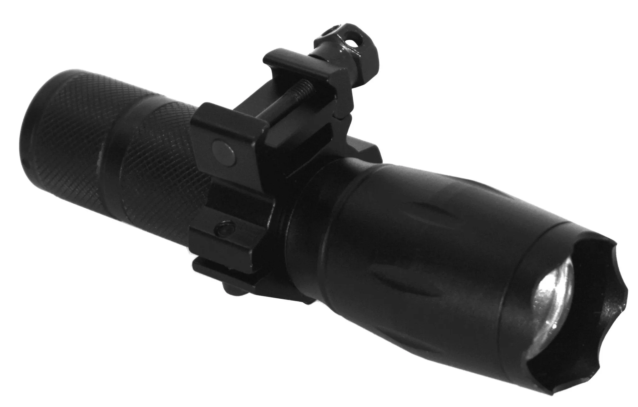 Tactical 1000 Lumen Flashlight with mount For Weatherby Vanguard Rifles.