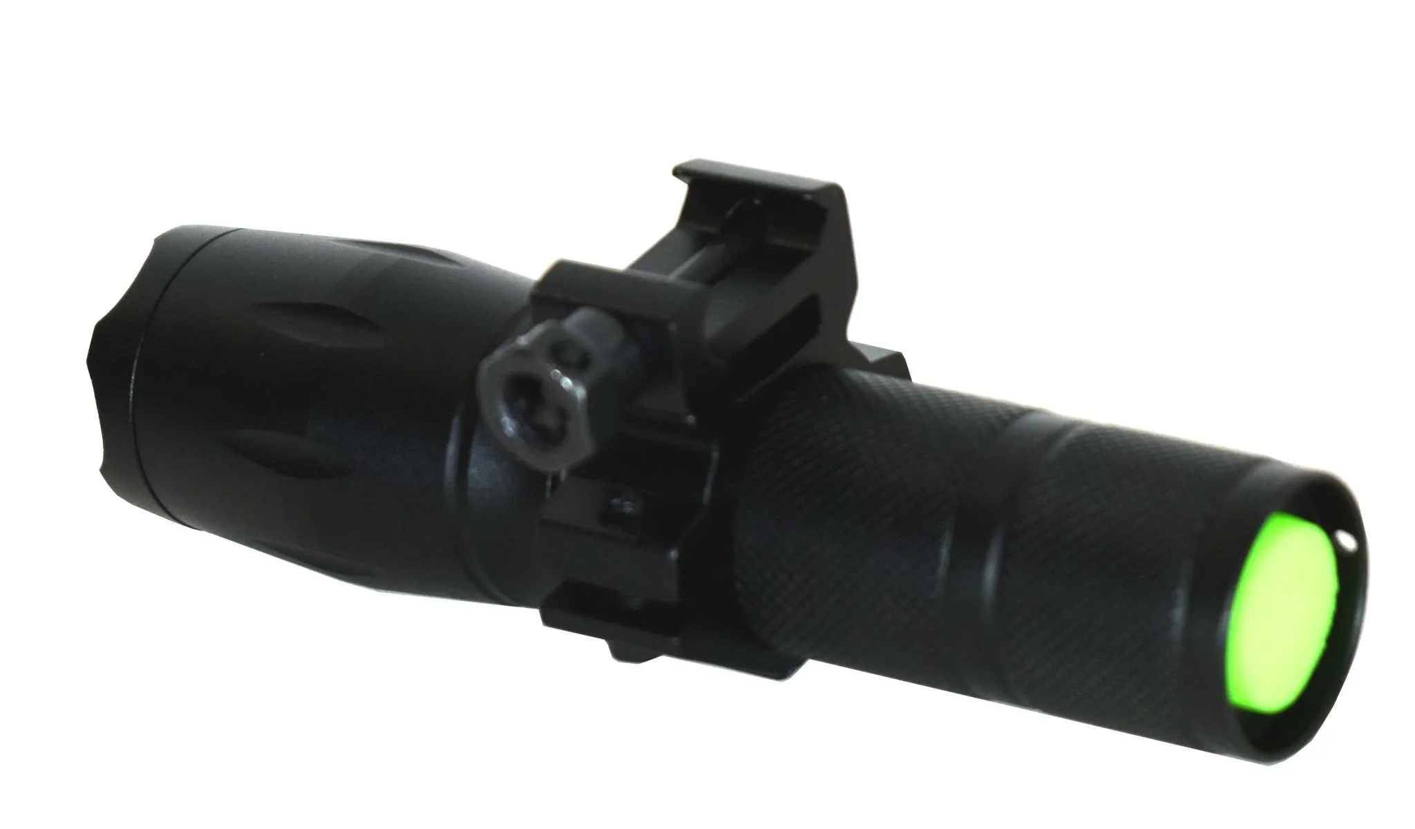 Tactical 1000 Lumen Flashlight with mount For Weatherby Vanguard Rifles.