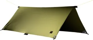 Tatonka Tarp 2 (285 x 300 cm) - Lightweight, Tear-Resistant, Waterproof - With Taped Seams, Eyelets, Flap Loops and Reinforced Corner Points - Protects Against Sun, Wind and Rain - Olive Green