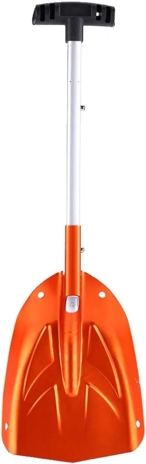 Telescopic Snow Shovel, 25.6inch Total Length Outdoor Kit Tool Aluminum Alloy Snow Shovel, for Adult Child Outdoor Winter
