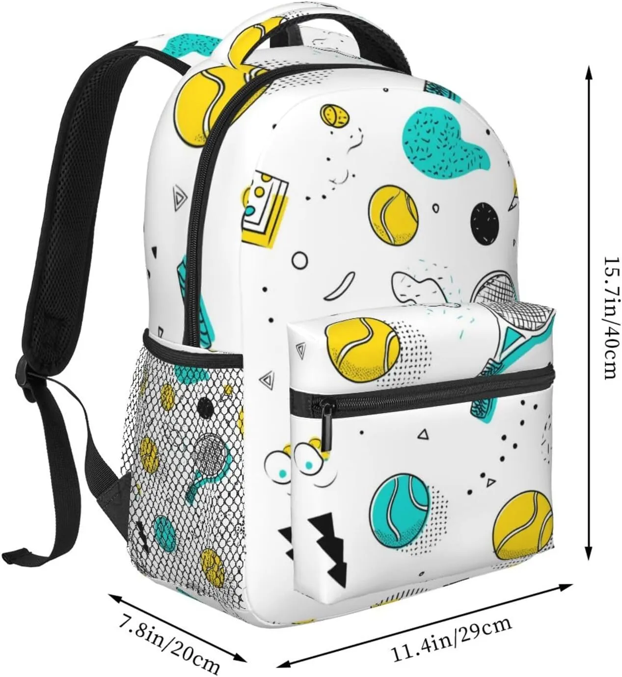 Tennis Element Practical Backpack For Trekking Office Commute