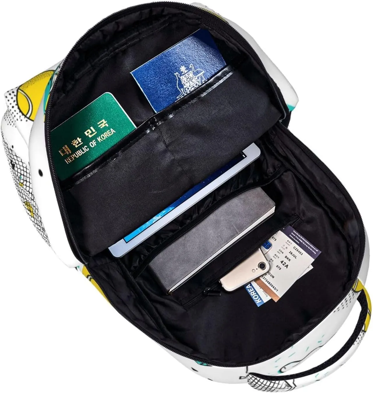 Tennis Element Practical Backpack For Trekking Office Commute