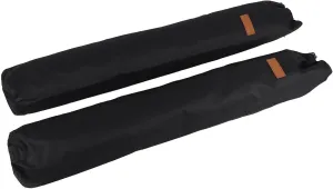 Tent Pole Bag, Trekking Poles Carrying Bag Black Portable Canopy Pole Storage Bag, Camping Accessory for Camping Hiking Tent