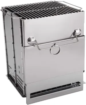 Tent Stove,Portable Wood Burning Stove,Stainless Steel Foldable and Portable Design/L