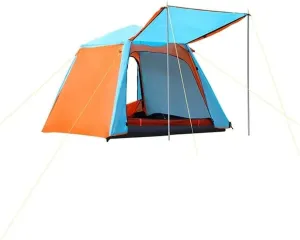 Tents for Camping Beach Tents Automatic Quick Opening Tent Foldable Camping Tent Waterproof Anti UV Sun Shade Tent 3-4 Person Outdoor Tent Family Tents for Camping Hiking Traveling