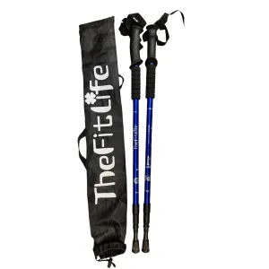 The Fit Life Adjustable Quick Lock Trekking Poles