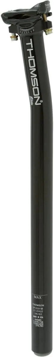 Thomson Elite Bicycle Seatpost (Setback, 27.2X250mm, Black)