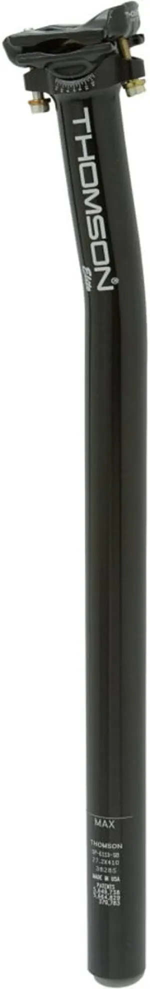 Thomson Elite Bicycle Seatpost (Setback, 27.2X250mm, Black)