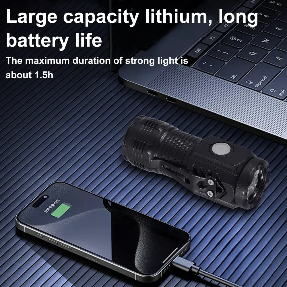 Three-Eyed Monster Mini Flash Super Power Flashlight