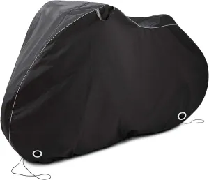 ThreeH Bike Cover for 3 Bikes Outdoor Storage Waterproof Rain Sun UV Dust Wind Proof with Lock Hole Bike Covers for Mountain Road Electric City Bike