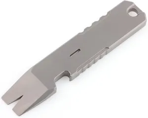 Titanium EDC Multi-Tool: Bottle Opener, Keychain Tool, Multi-Tool, Compact Size, 96 mm x 18 mm x 5 mm, 39.2 grams